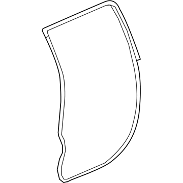 Mopar 68291618AD W/STRIP-Rear Door Mounted
