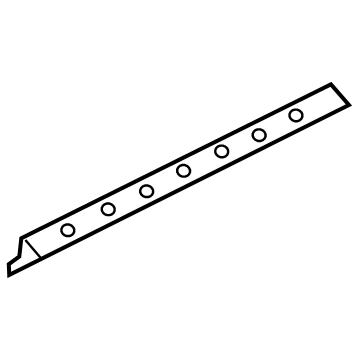 Mopar 68291623AA WEATHERSTRIP-Rear Door SILL