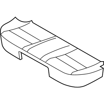 Ford AN7Z-54600A88-C Seat Cushion Pad