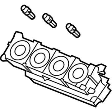 Honda 79500-SHJ-A01 Control Assy., Heater