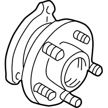 GM 12413045 Hub & Bearing