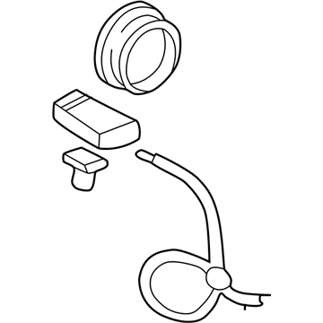 GM 19303767 Front Speed Sensor