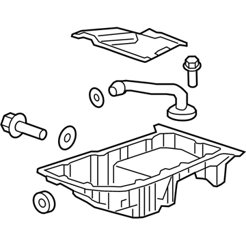 GM 12647251 Pan Asm-Oil