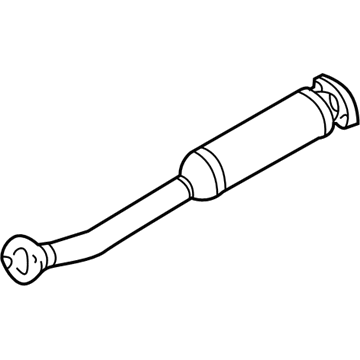 Lexus 17420-46550 Exhaust Center Pipe Assembly