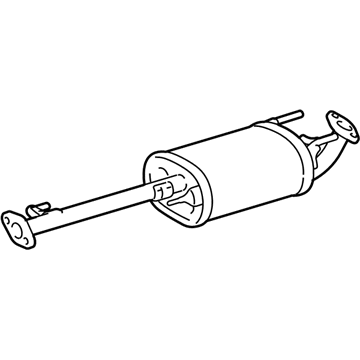 Lexus 17420-50260 Exhaust Center Pipe Assembly