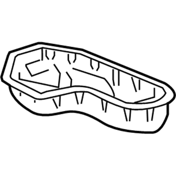 Lexus 12102-0P041 Pan Sub-Assembly, Oil, N