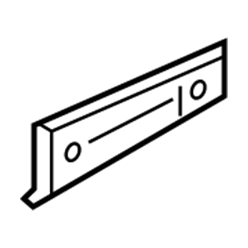 BMW 41-11-7-284-781 Closing Plate, Longitudinal Member, Left