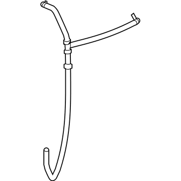 Mopar 55038125AA Tube&Hose-Heater Return