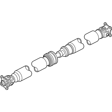 Infiniti 37000-3JA1A Shaft Assembly-PROPELLER