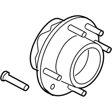 Ford HC3Z-1104-C Front Hub