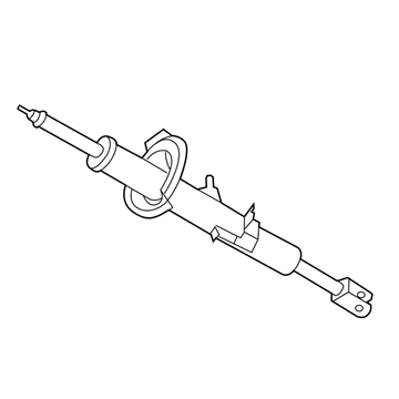 Infiniti E6110-1CC0C ABSORBER Kit - Shock, Front