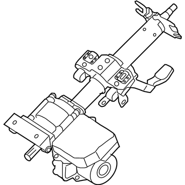 Hyundai 56310-2H300-AS1 Column & Shaft Assembly-Steering