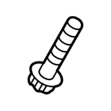 BMW 07-12-9-907-184 Asa Screw, Self-Tapping