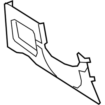 Hyundai 84751-2S000-9P Panel-Crash Pad Lower Driver Side