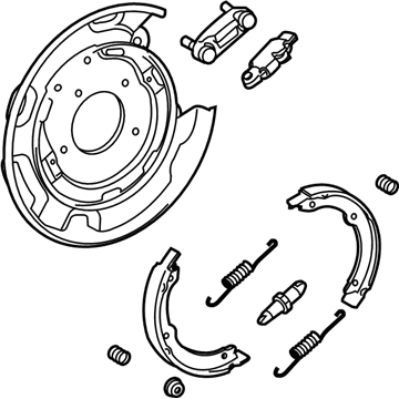 Toyota 46510-0C010 Splash Shield