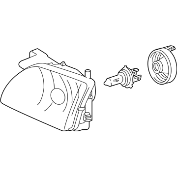 Toyota 81150-04110 Lens & Housing