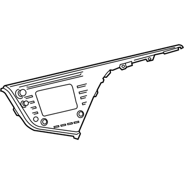 Toyota 86140-06890 Dash Control Unit