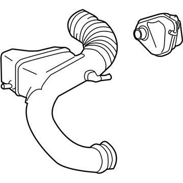 Toyota 17880-50061 Resonator Assembly