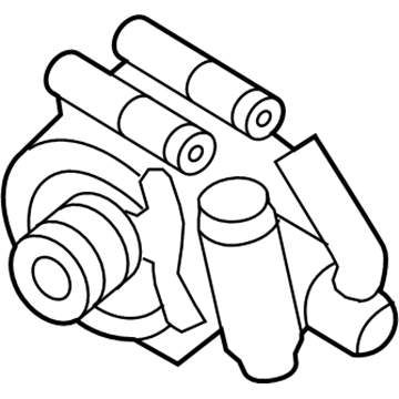 Ford 9L3Z-3A674-CRM Power Steering Pump