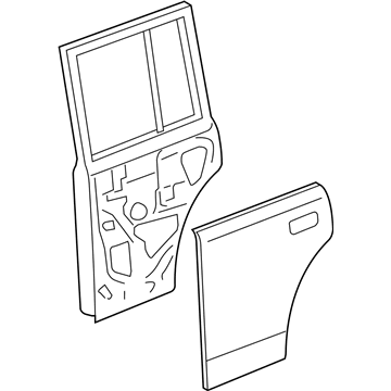 Toyota 67004-52180 Door Shell