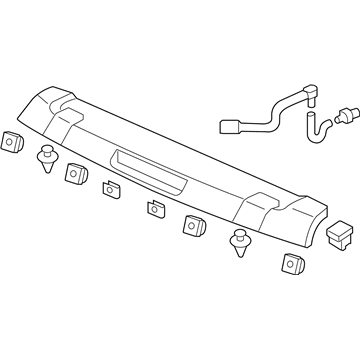 Honda 74900-SZA-A02ZB Garn Assy, *NH578*