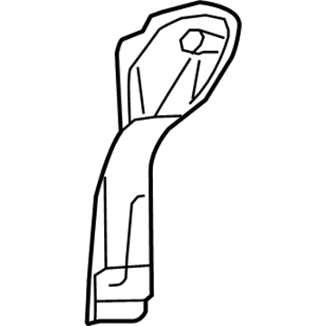 Acura 17668-TK4-A01 Cover, Fuel Filler Pipe