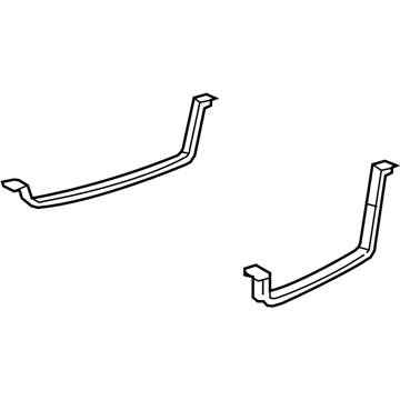 Acura 17522-TA0-A00 Band, Driver Side Fuel Tank Mounting