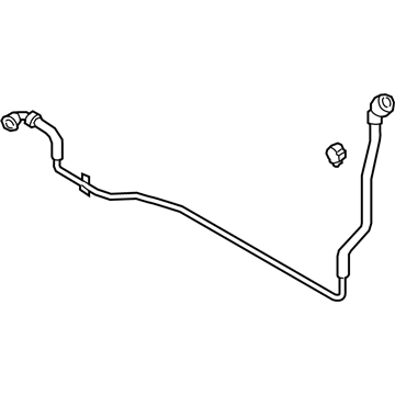 BMW 17-12-8-653-612 HOSE, REMOTE, COOLANT RADIAT