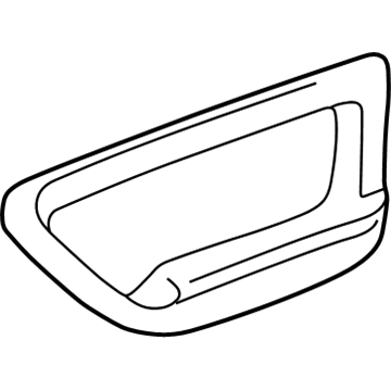 Lexus 74260-60020-B0 Rear Armrest Assembly, Left