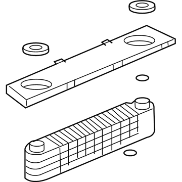 GM 93176626 Oil Cooler