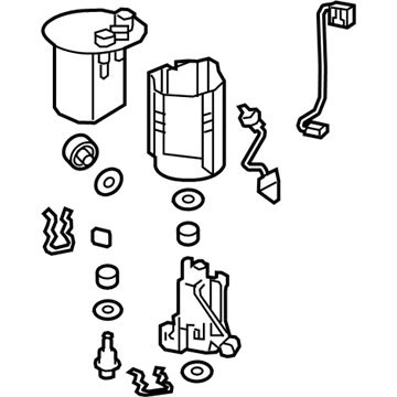 Toyota 77020-06700 Fuel Pump Assembly