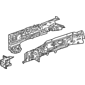 Toyota 57120-08010 Rail Assembly