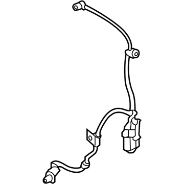 Hyundai 95670-1R000 Sensor Assembly-Abs Front Wheel , L