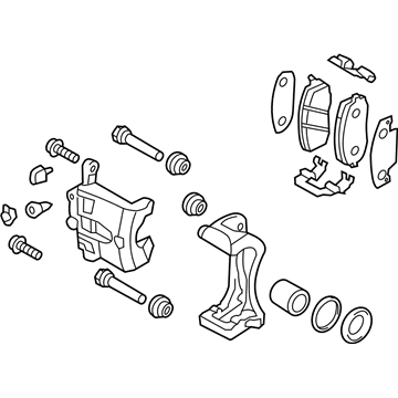 Hyundai 58130-1R000 Brake Assembly-Front, RH