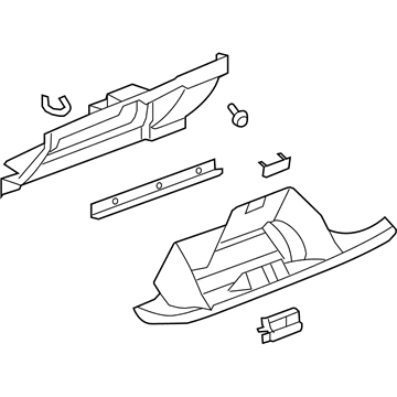 GM 20925891 Glove Box Assembly