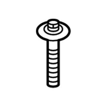 BMW 07-11-9-908-512 Torx-Bolt With Washer