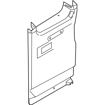 Ford EK4Z-6127411-AB Panel - Door Trim - Upper