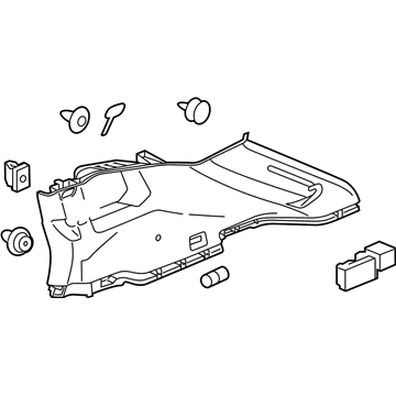 GM 22823099 Upper Trim Panel