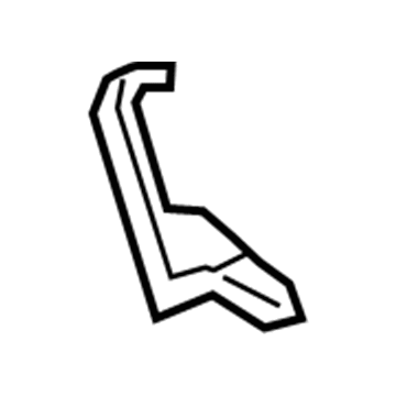 Infiniti 87324-5CA1A Finisher Assy-Cushion, Outer Inside RH