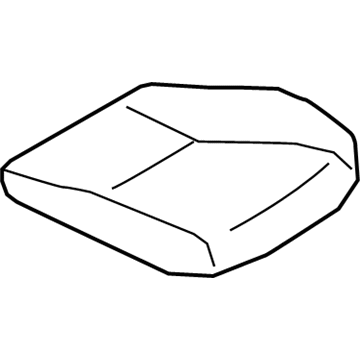 Infiniti 87311-5CA0A Pad Assembly-Cushion, Front Seat RH