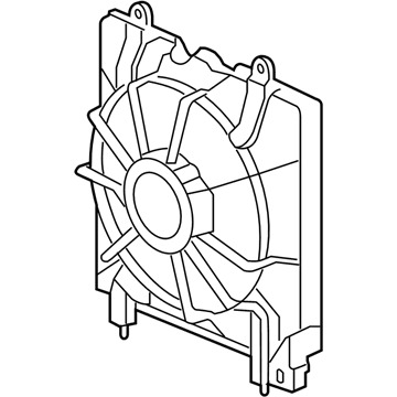 Honda 19015-R40-A01 Shroud