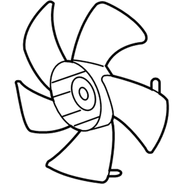 Honda 19020-RWP-J51 Fan, Cooling