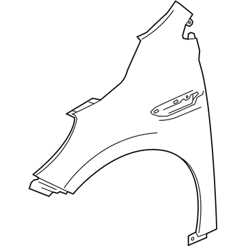 GM 84424942 Fender-Front