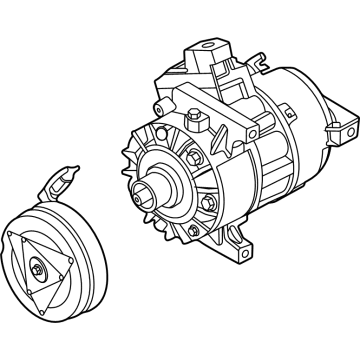 Ford LK4Z-19703-C COMPRESSOR ASY