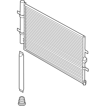 Ford LK4Z-19712-A CONDENSER ASY