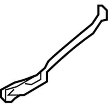 Nissan 65771-3BA0A Rod-Hood Support