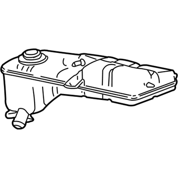 Ford 3R3Z-8A080-AC Recovery Tank