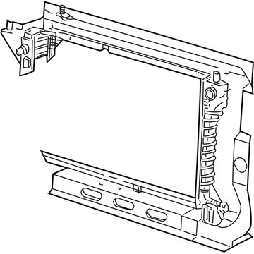 Ford F8ZZ-8005-AA Radiator