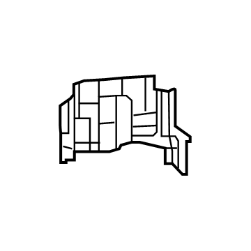 Lexus 28859-25010 Holder, Battery Current Sensor