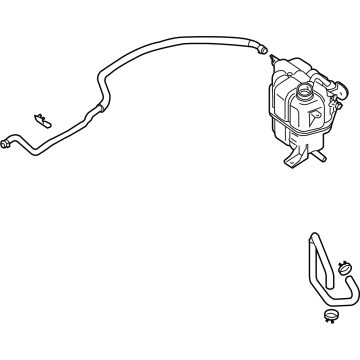 Nissan 21710-9BT2A TANK ASSY-RADIATOR RESERVOIR